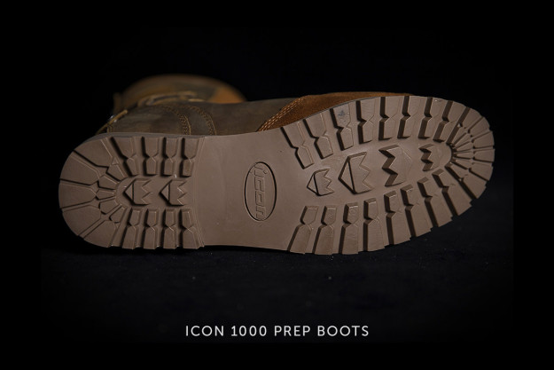 ICON 1000 Prep motorcycle boots