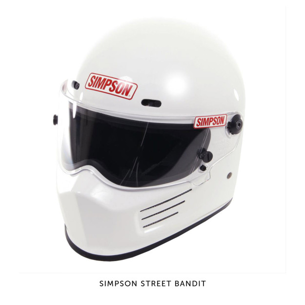 Simpson Street Bandit motorcycle-helmet