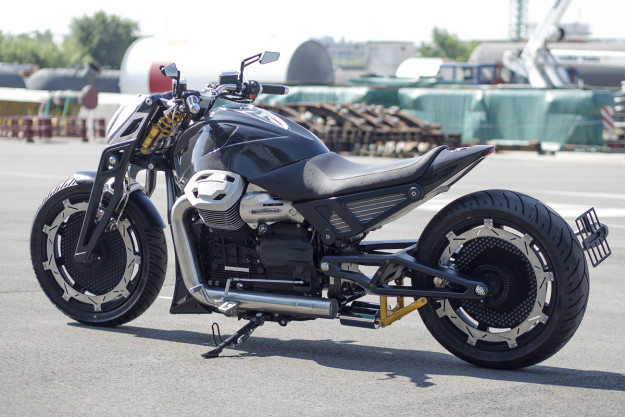 Lvpvs Alpha: an unapologetically modern Moto Guzzi California from Officine RossoPuro