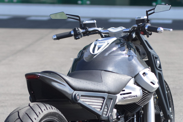 Lvpvs Alpha: an unapologetically modern Moto Guzzi California from Officine RossoPuro
