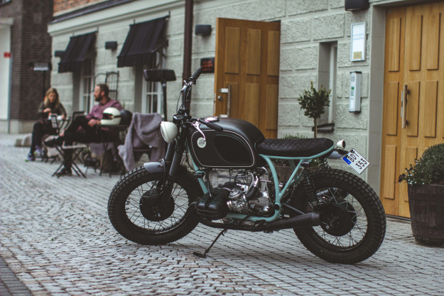 When a Swedish psychologist wanted a bike, 6/5/4 Motors built him this custom BMW.