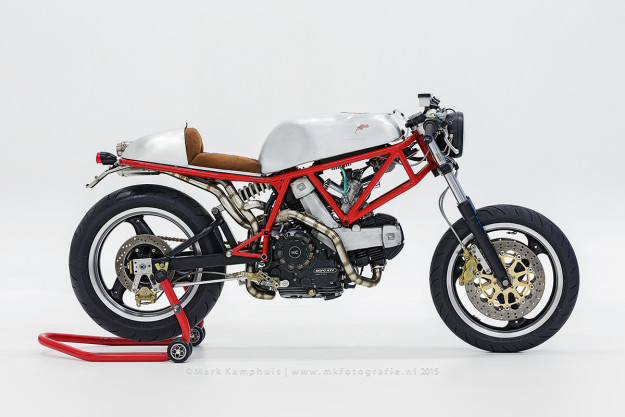 Custom Ducati Monster by the Dutch workshop Affetto.