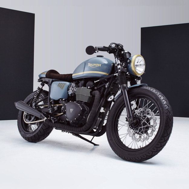 Turkish Delight: a high-performance Triumph Bonneville custom from Bunker of Istanbul.