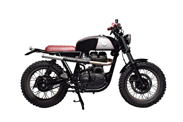 Analog Motorcycles transforms the Royal Enfield Continental GT into a go-anywhere scrambler.