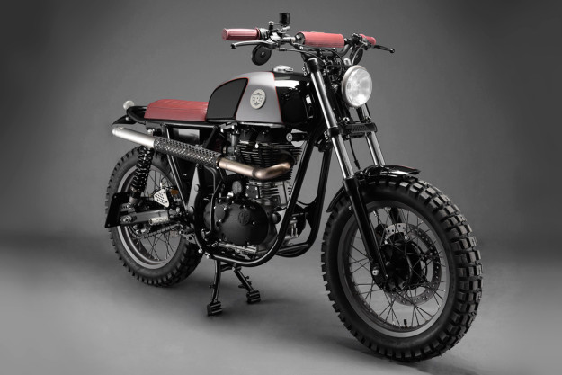 Analog Motorcycles transforms the Royal Enfield Continental GT into a go-anywhere scrambler.