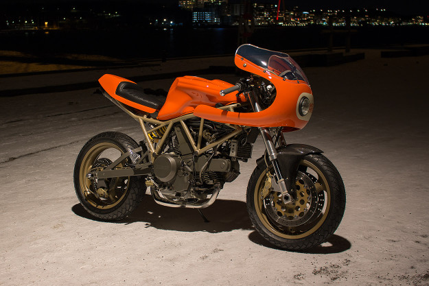 Peel Out: MOD Moto’s Very Orange Ducati 750SS