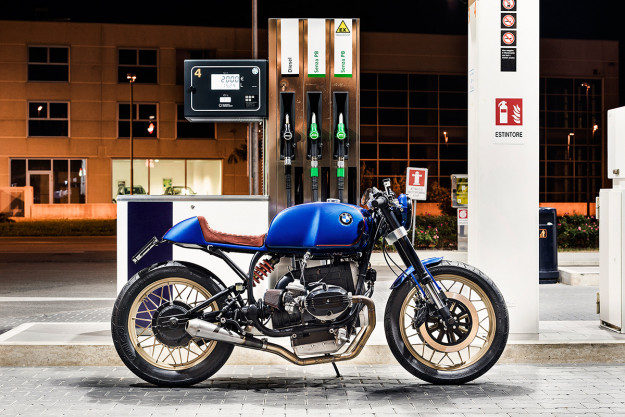 Bolt From The Blue: North East Custom’s racy R100RS