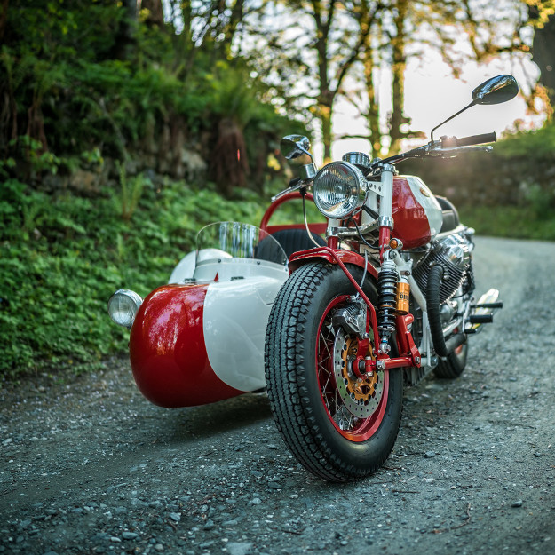The Alpinist: A Moto Guzzi sidecar rig from NCT Motorcycles.
