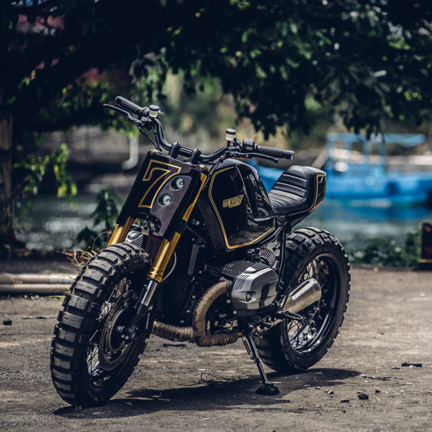 Hot Chocolate: A BMW custom bike inspired by a Snickers bar (yes, really)