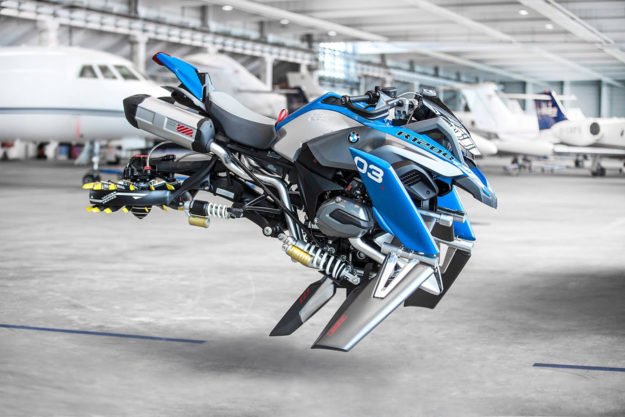 Hover Bike concept by BMW and Lego Technic