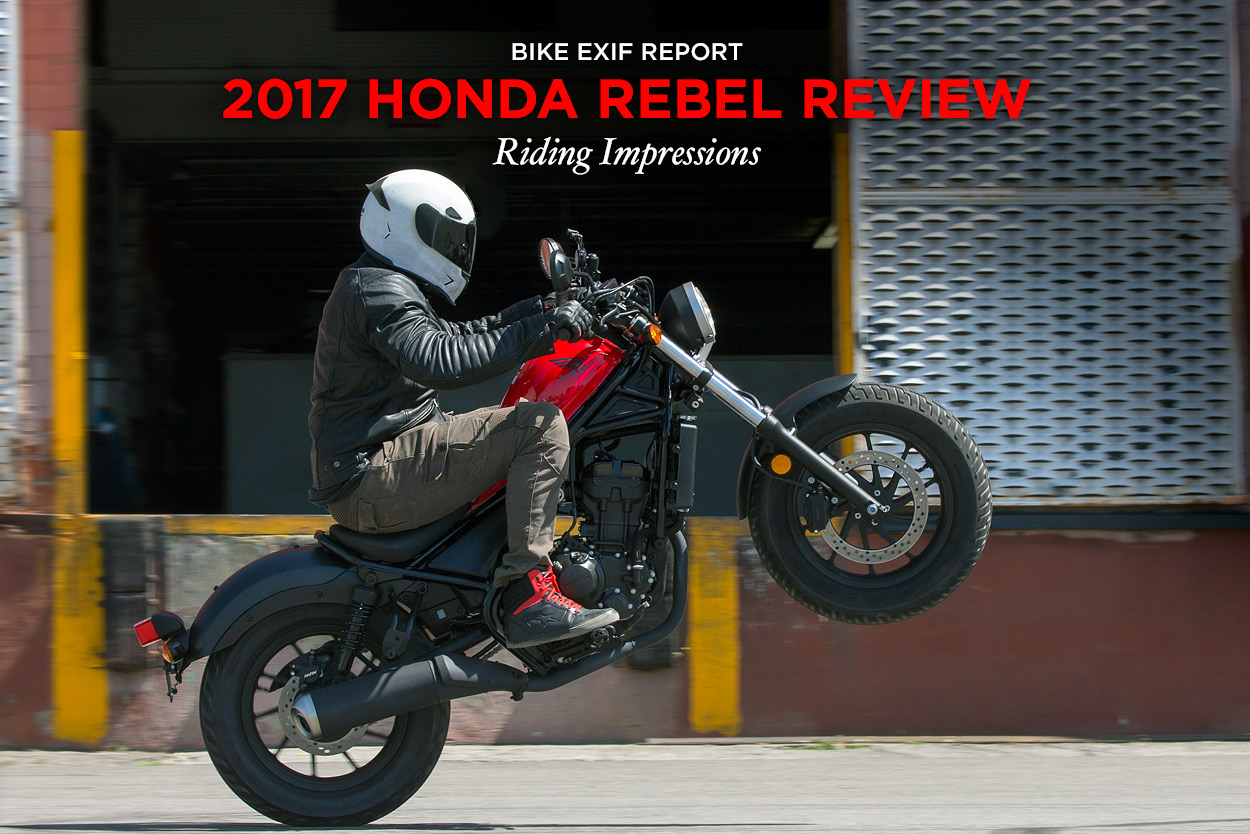Honda Rebel on Bike EXIF