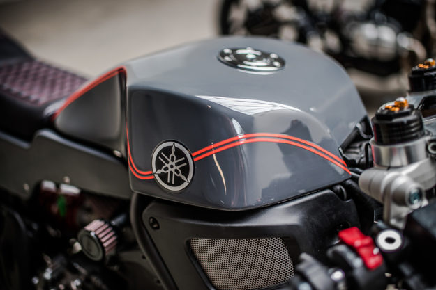 Son of Time: Ironwood's Yamaha XSR700 cafe racer, built for TW Steel