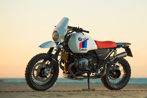 Giving the BMW R nineT the Paris-Dakar treatment