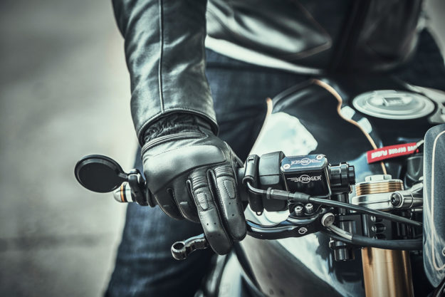 Premium motorcycle gloves by Pagnol