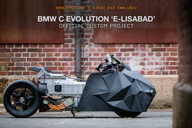 Exclusive: BMW Motorrad x Krautmotors C evolution