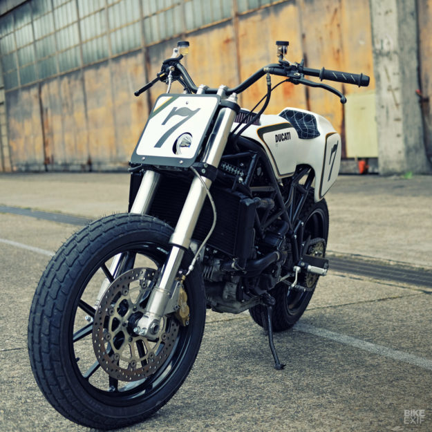 Ducati ST2 flat tracker by Deep Creek Cycleworks