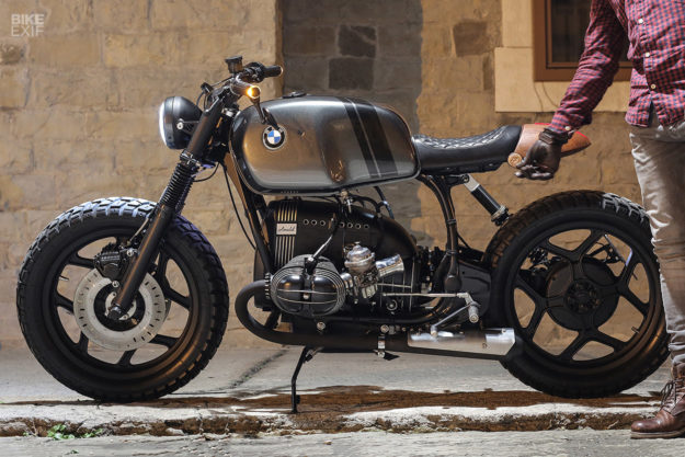 A BMW R80RT cafe racer from Slovenia