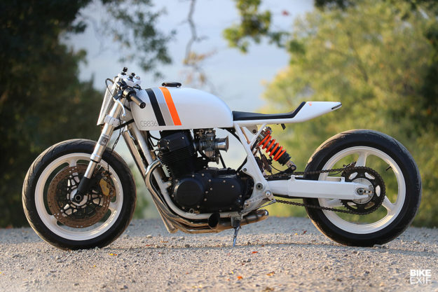 White Hot: A cafe racer CB750 from New York