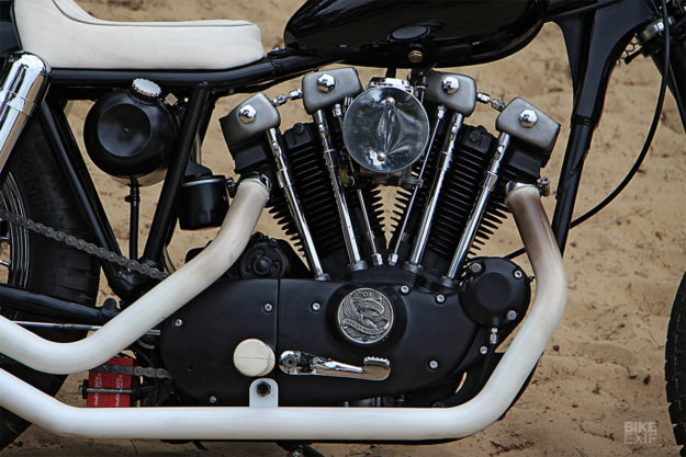 Custom Harley Ironhead Sportster by Pancake Customs