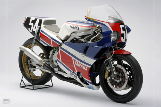 The 1984 Yamaha XJ750R (0U28) race bike