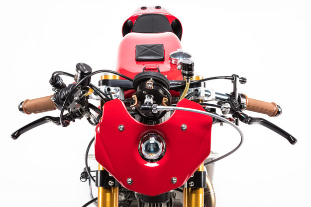 Alpinestars 55th Anniversary Ducati 750 Sport built by Michael Woolaway