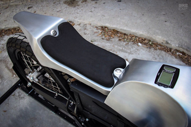 Custom Zero XU street tracker by Colt Wrangler Motorcycles
