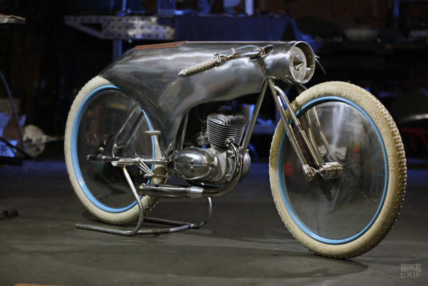 "Motorcycle Art: A BSA Bantam built by Craig Rodsmith for the Haas Moto Museum
