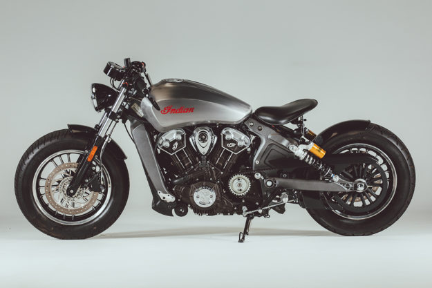 Custom Indian Scout Bobber by Rogue Motorcycles