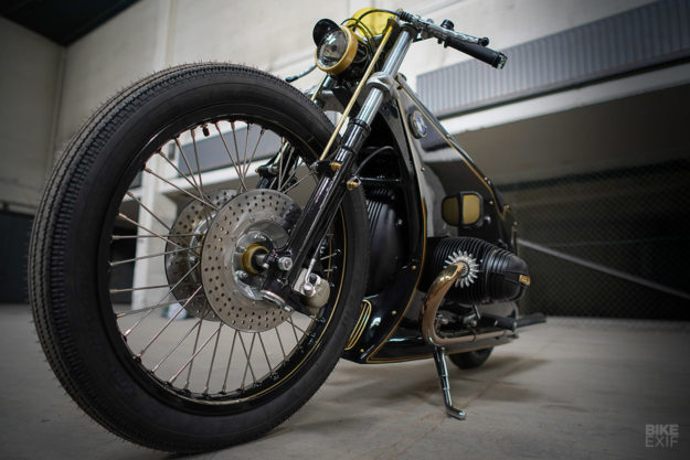 The Black Phantom: Kingston Custom takes a leap into the dark with a classic BMW motorcycle