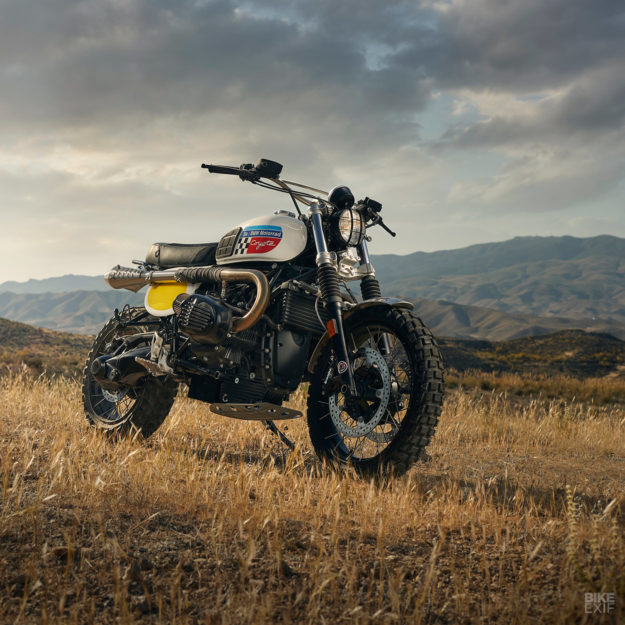 The Spanish workshop Fuel gives the BMW R nineT the desert sled treatment