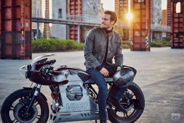 Moto Guzzi Le Mans, built for Vanguard Clothing by Wrench Kings
