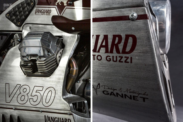 Moto Guzzi Le Mans, built for Vanguard Clothing by Wrench Kings