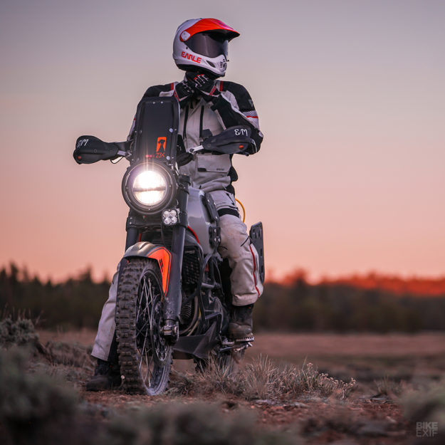 Ducati dirt bike: The Earle Motors Alaskan Desert Sled
