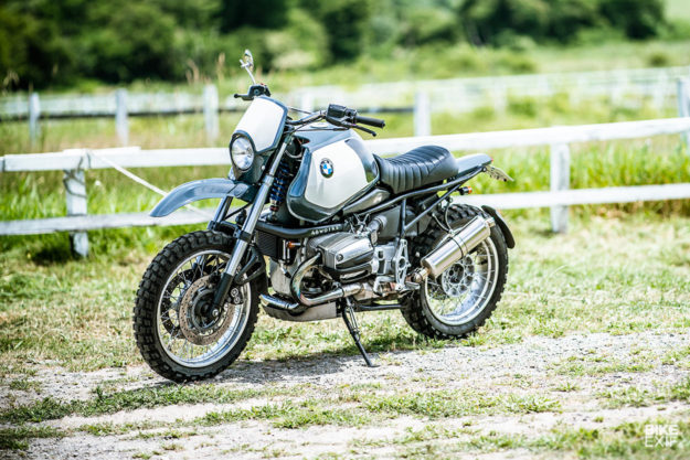 A customized BMW R1150GS from 46works of Japan