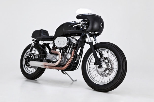 Harley Sportster cafe racer by Tetsu Mitsuhashi