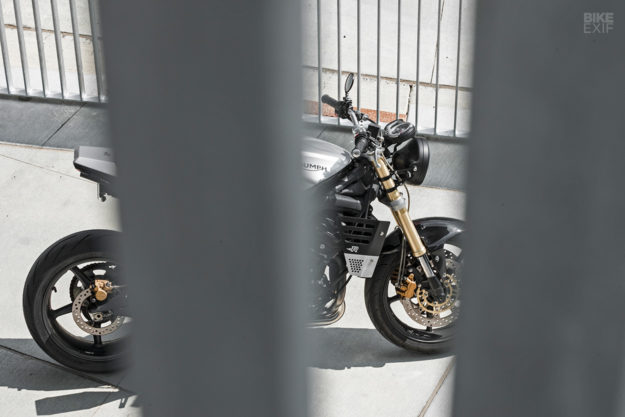 A sharp new suit for the Triumph Street Triple by Redeemed Cycles