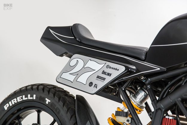 This custom KTM 250 Duke inspired a music track by Kimo Rizky