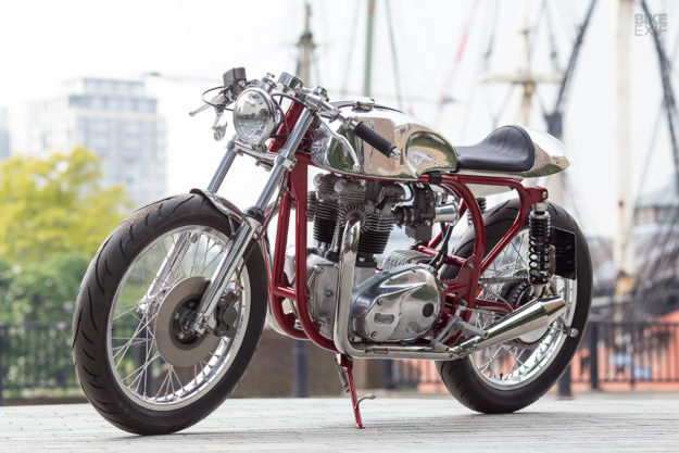 Triton cafe racer by Foundry Motorcycles