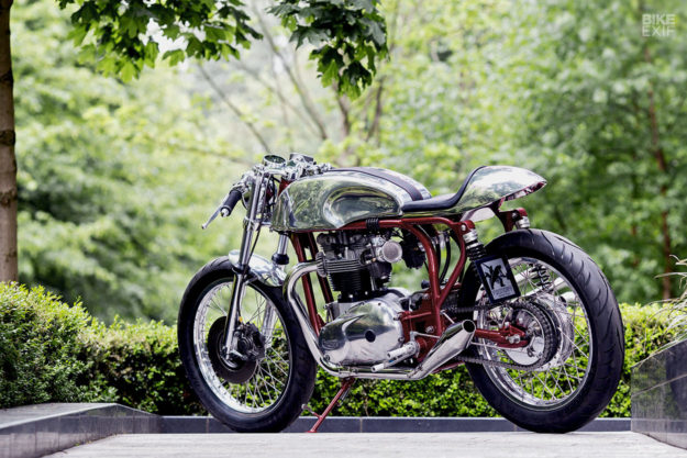 Triton cafe racer by Foundry Motorcycles