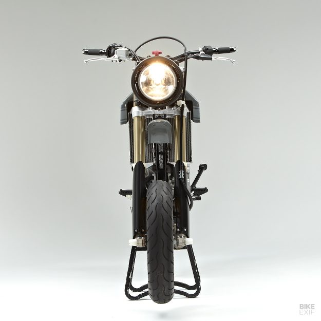 A Suzuki DR-Z400SM built for NYC streets by Jane Motorcycles
