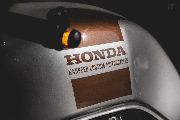 Honda Nighthawk 750 cafe racer by Kaspeed