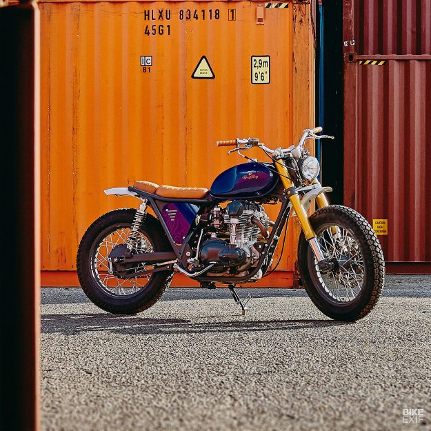 Custom Kawasaki W650 by Egerie Motorcycle and Age of Glory