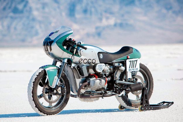 Ural land speed motorcycle by Fine Custom Mechanics