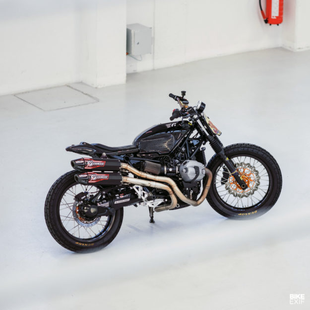 BMW R nineT flat track motorcycle by Gunn Design
