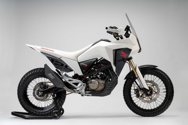 Honda CB125X adventure tourer concept
