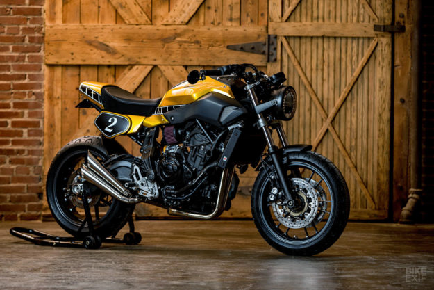 Solid Gold: Greg Hageman restyles the Yamaha MT-07