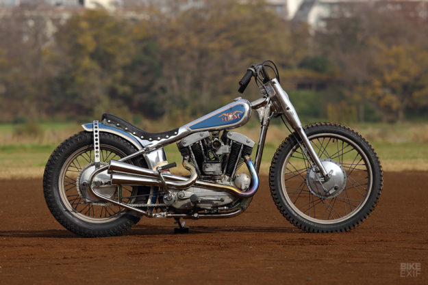 Competition Hot: A vintage-style Harley ironhead
