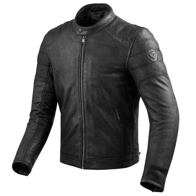 Leather motorcycle jacket: the REV'IT! Stewart
