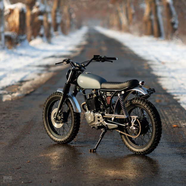 Turning the CB250 RS into a vintage-style Honda trail bike ...