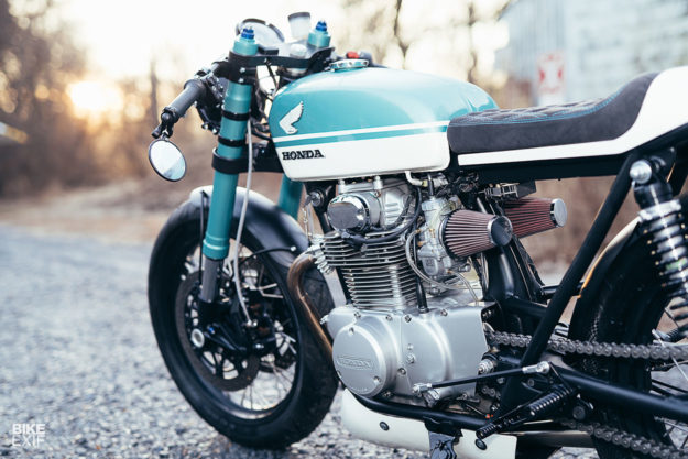 Ready To Ride: Honda CB 500 Four Cafe Racer By Kaspeed